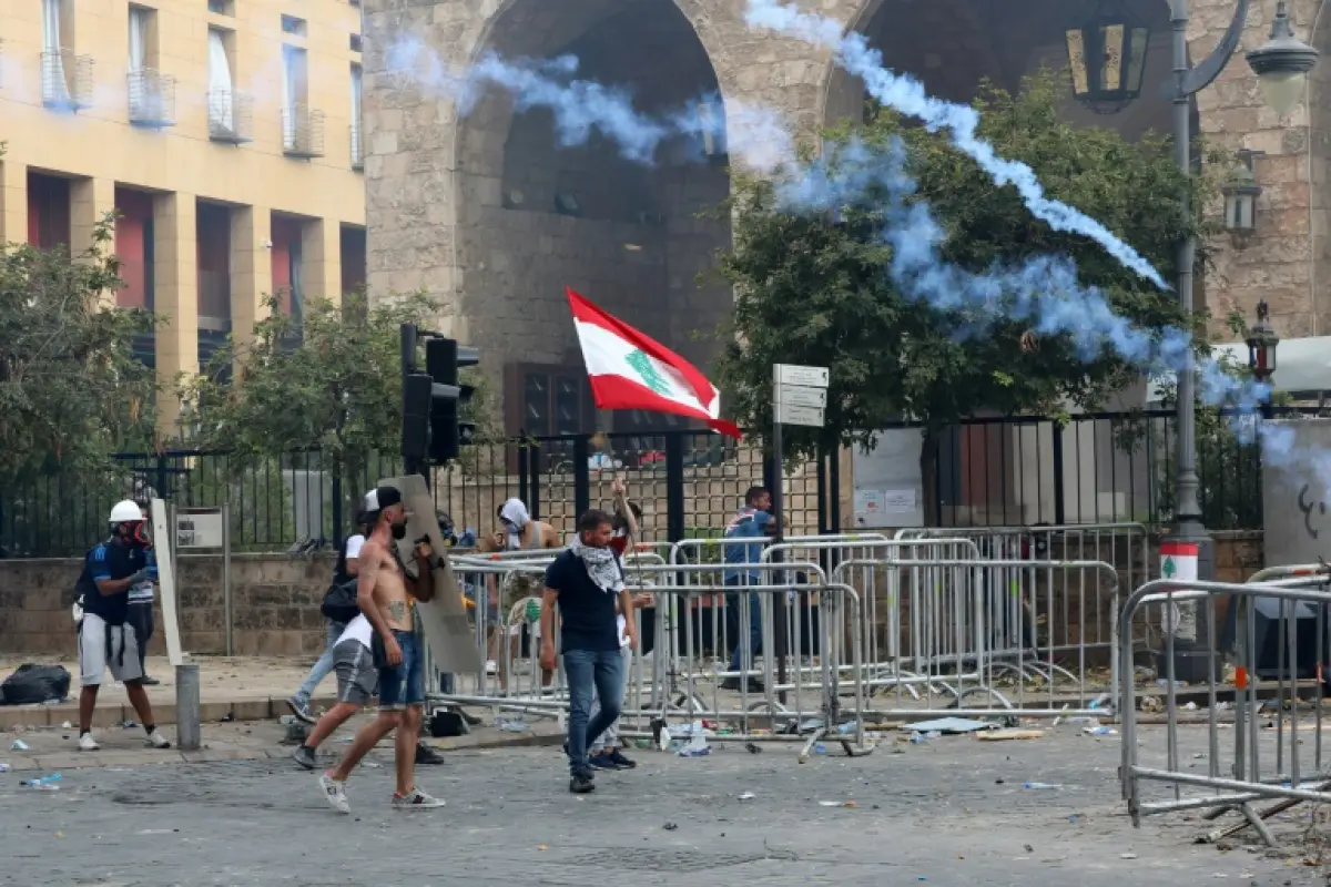 manifestación Beirut, 