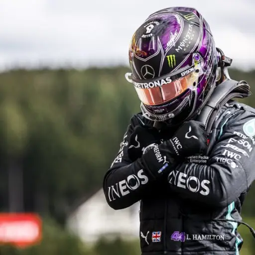 Homenaje Chadwick Boseman Gran Premio de Bélgica ,