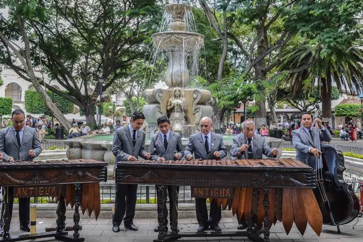 Marimba Antigua concierto virtual