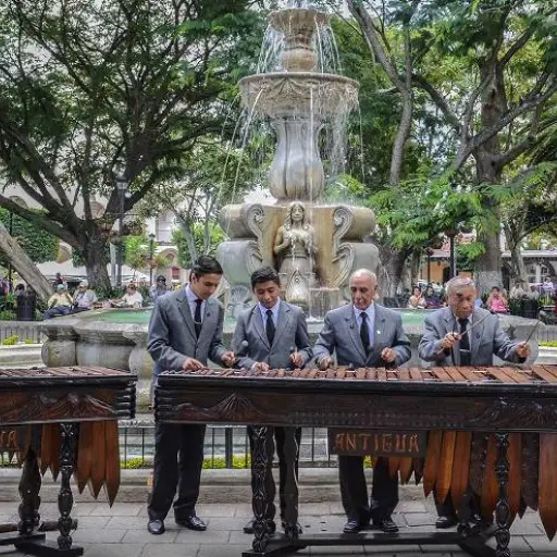 Marimba Antigua concierto virtual