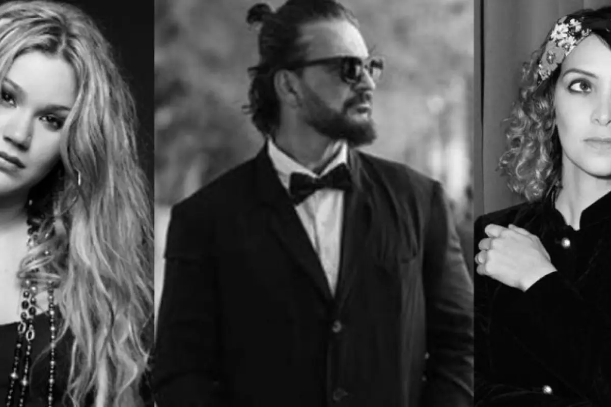 Ricardo Arjona Joss Stone Gaby Moreno Blanco y Negro