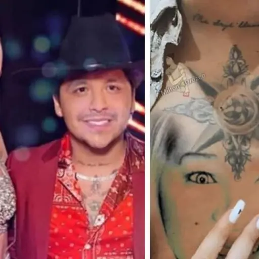 Memes Christian Nodal y Belinda tatuajes ,