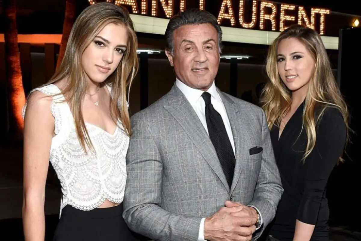 Sylvester Stallone Sophia Stallone, 