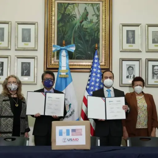 EE. UU. dona ventiladores a Guatemala para combate a Covid-19. Foto: USAID Guatemala.