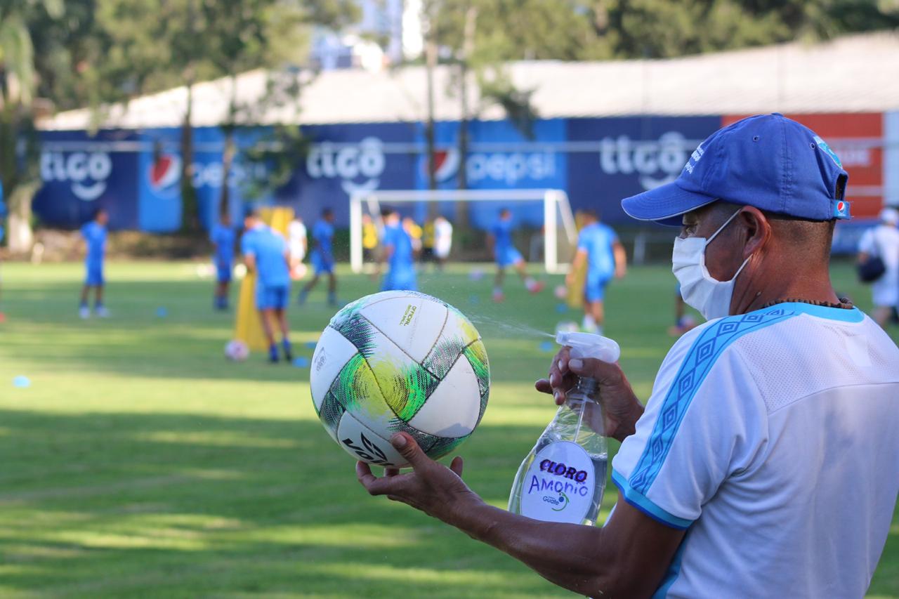 Primer microciclo de la selección nacional | 