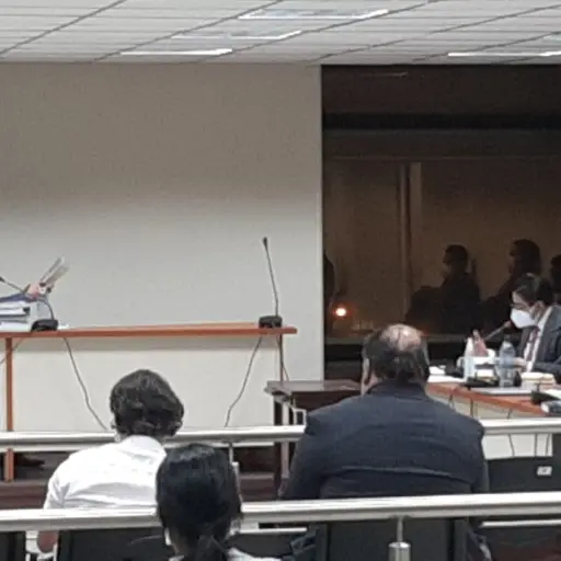 Audiencia de primera declaración de caso Libramiento de Chimaltenango.