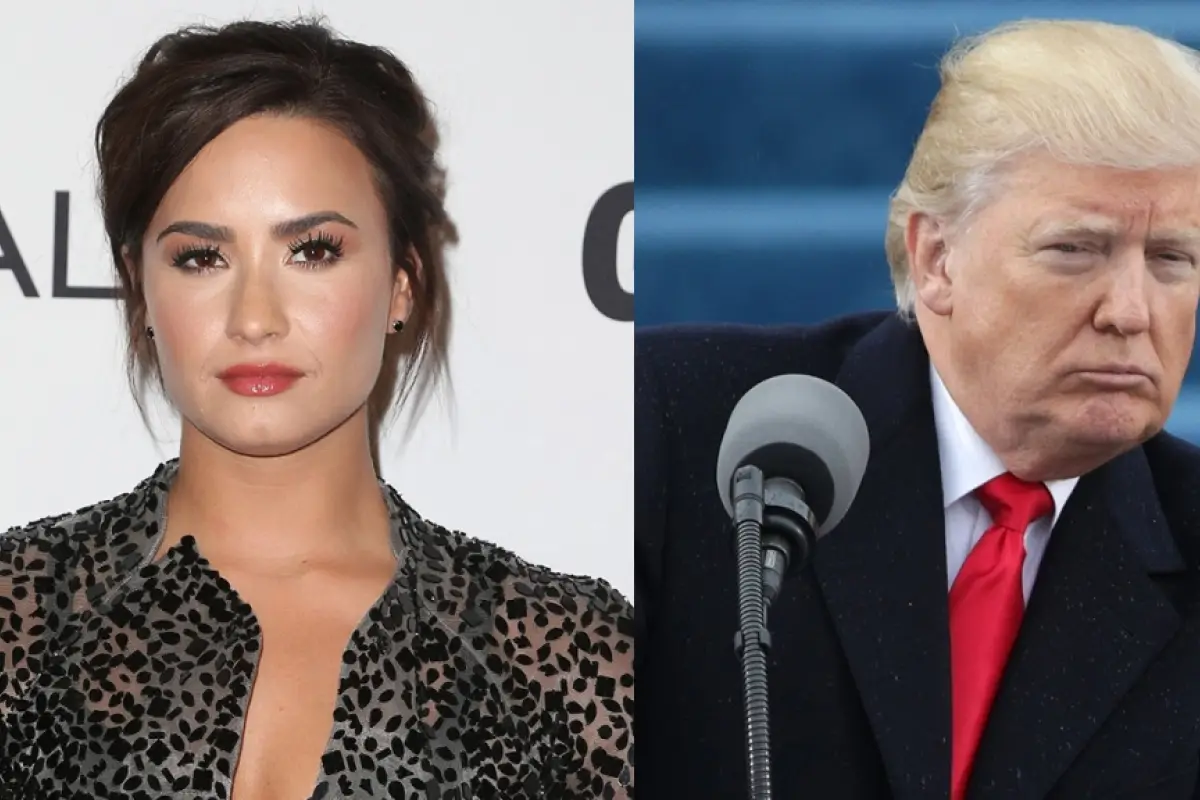 Demi Lovato Donald Trump