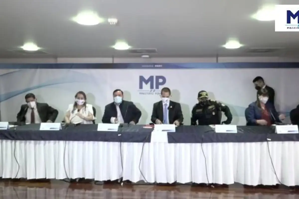 Conferencia del MP por disminución de secuestros y desaparición de personas.