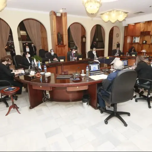 CSJ realiza pleno por elección de magistrados. Foto: OJ