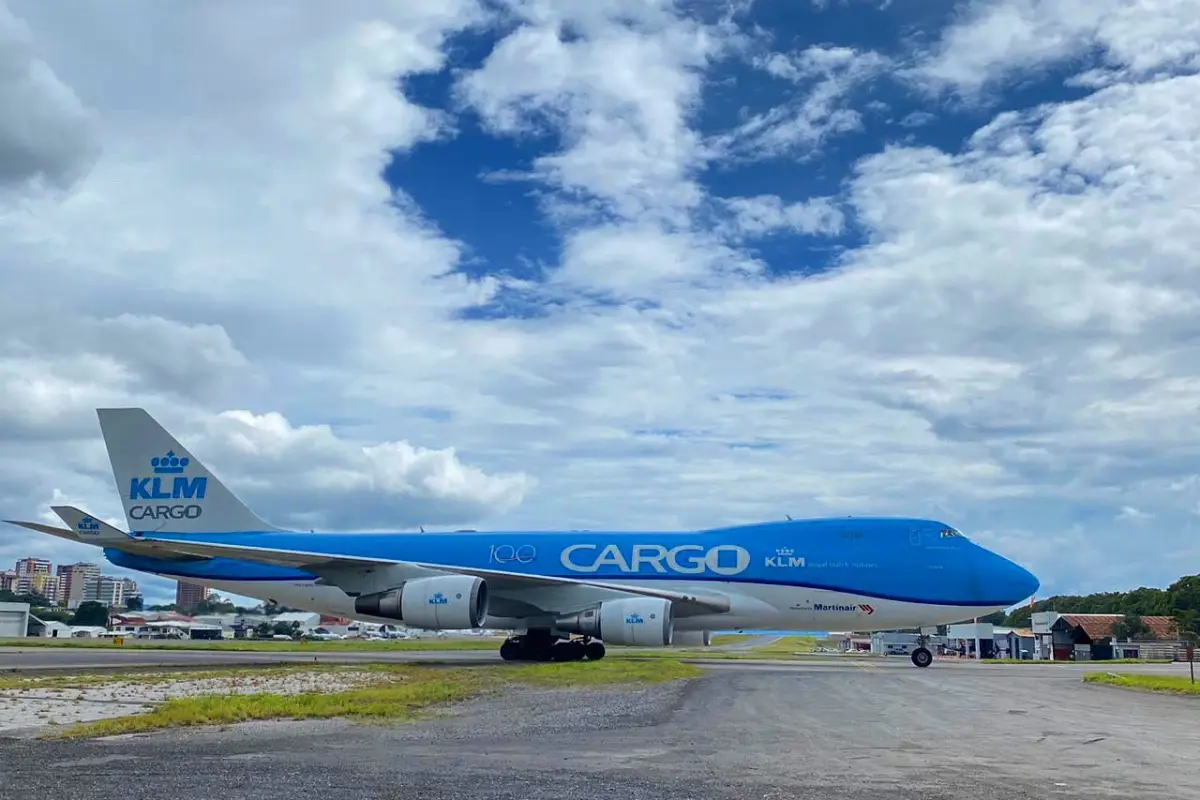 Boeing 747 en Guatemala.