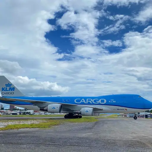 Boeing 747 en Guatemala.
