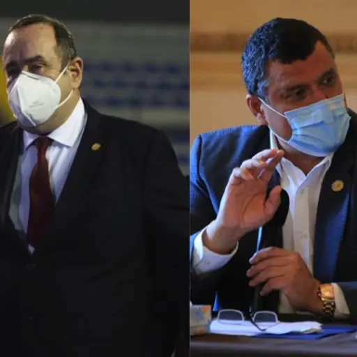 Alejandro Giammattei y Guillermo Castillo dividen su opinión por la CC.