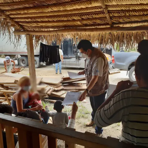 hondurenos refugio guatemala ,