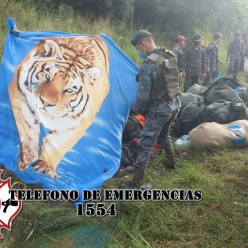 Accidente de tránsito en Zacapa. Foto: CBM Departamental