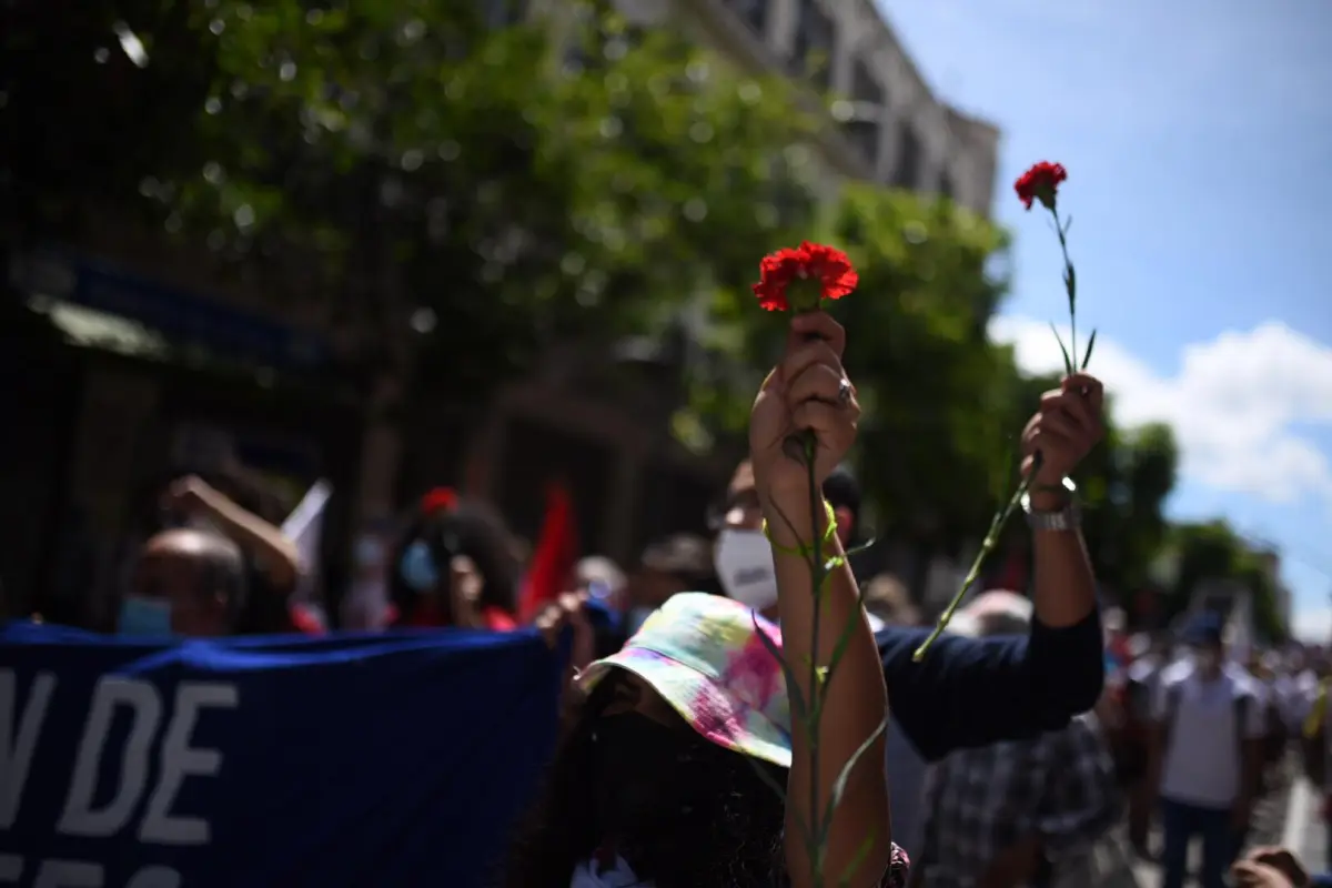 Conmemoran el 76 aniversario de la Revolución del 44. Foto: Edwin Bercián