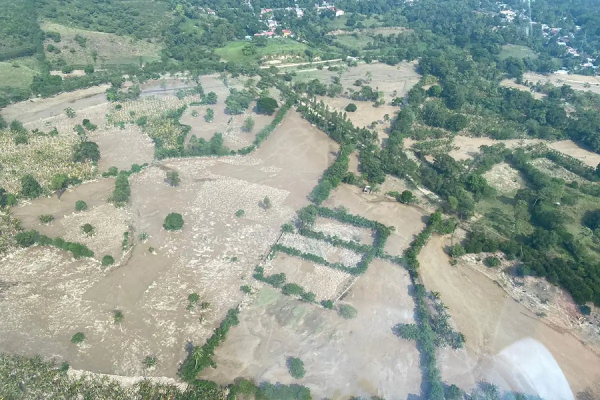 Destrucción tras paso de Eta. Foto: MAGA