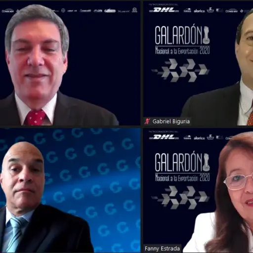 Galardón Nacional a la Exportación 2020. Foto: Agexport