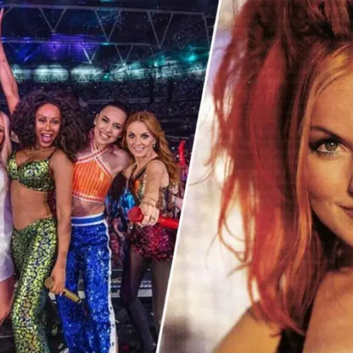 Geri Halliwell actriz de Spice Girls ,