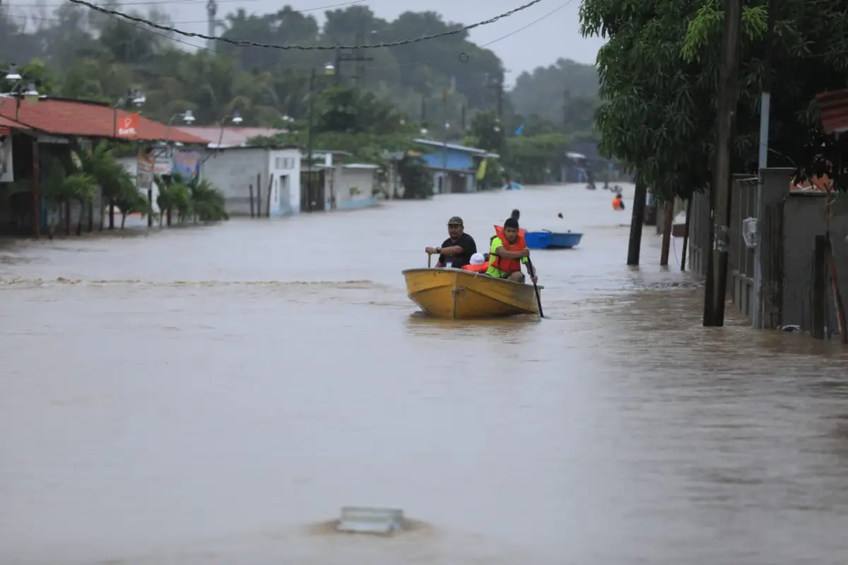 Inundaciones en Izabal 