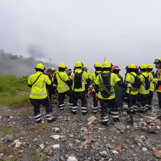 Tragedia en aldea Quejá, San Cristóbal Verapaz, Alta Verapaz. Foto: Mindef 