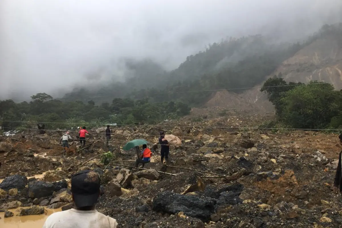 Fallecidos en Quejá, San Cristóbal Verapaz. Foto: Ejército de Guatemala