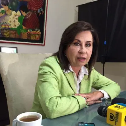 Sandra Torres, excandidata presidencial.