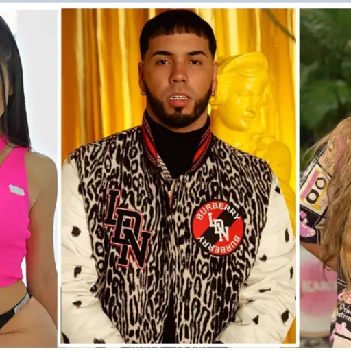 Anuel AA, Karol y Natti ,