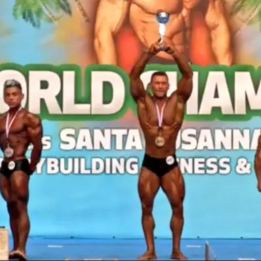 Jorge-Patzan-Gana-Medalla-Plata-Mundial-Fisicoculturismo ,