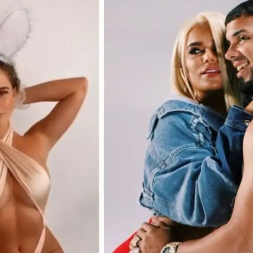 Anuel AA Karol G conejita Playboy