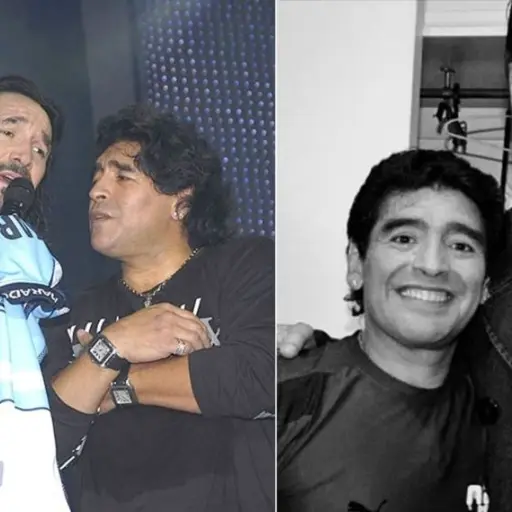 Marco Antonio Solis Ricardo Arjona Diego Maradona