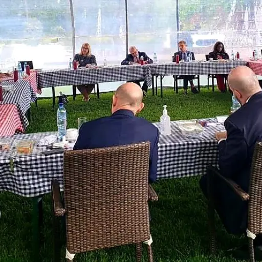 El G-13 dialoga con el presidente, Alejandro Giammattei, por la reciente crisis social.