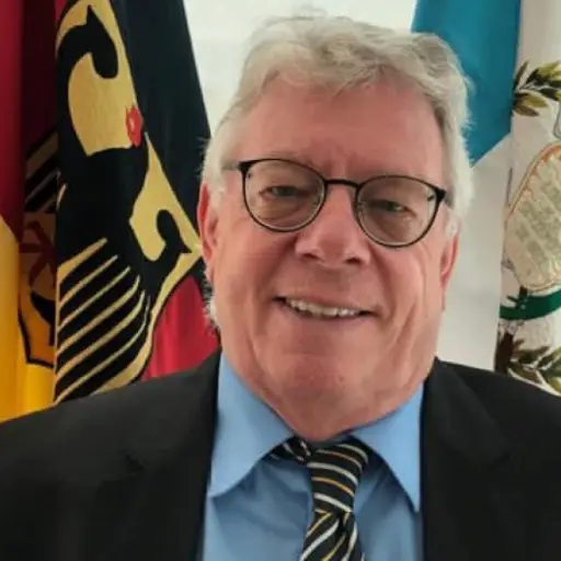 Harald Klein, embajador de Alemania en Guatemala, habla de la aprobación del presupuesto 2021.