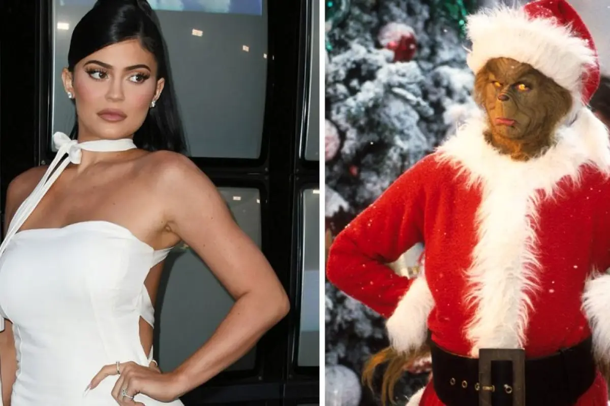 Kylie Jenner Grinch