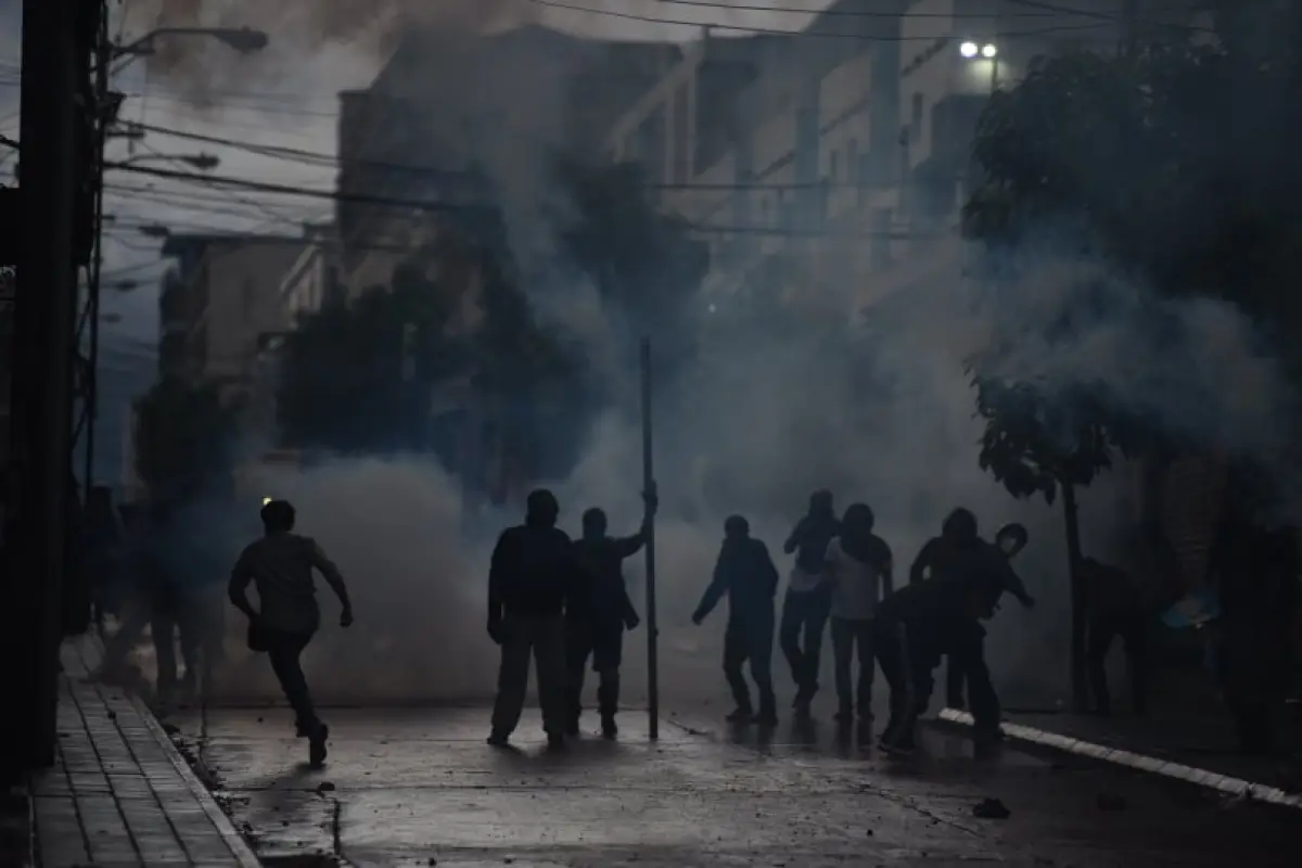 PDH afirma que la Policía abusó en el uso de la fuerza en manifestaciones ciudadanas. Foto: Edwin Bercián/EU