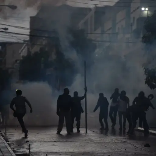 PDH afirma que la Policía abusó en el uso de la fuerza en manifestaciones ciudadanas. Foto: Edwin Bercián/EU