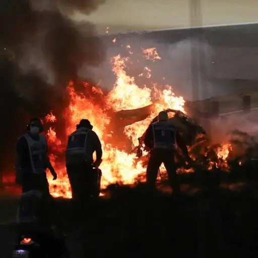 terrible-accidente-formula-1-Romain-Grosjean-emisoras-unidas- ,