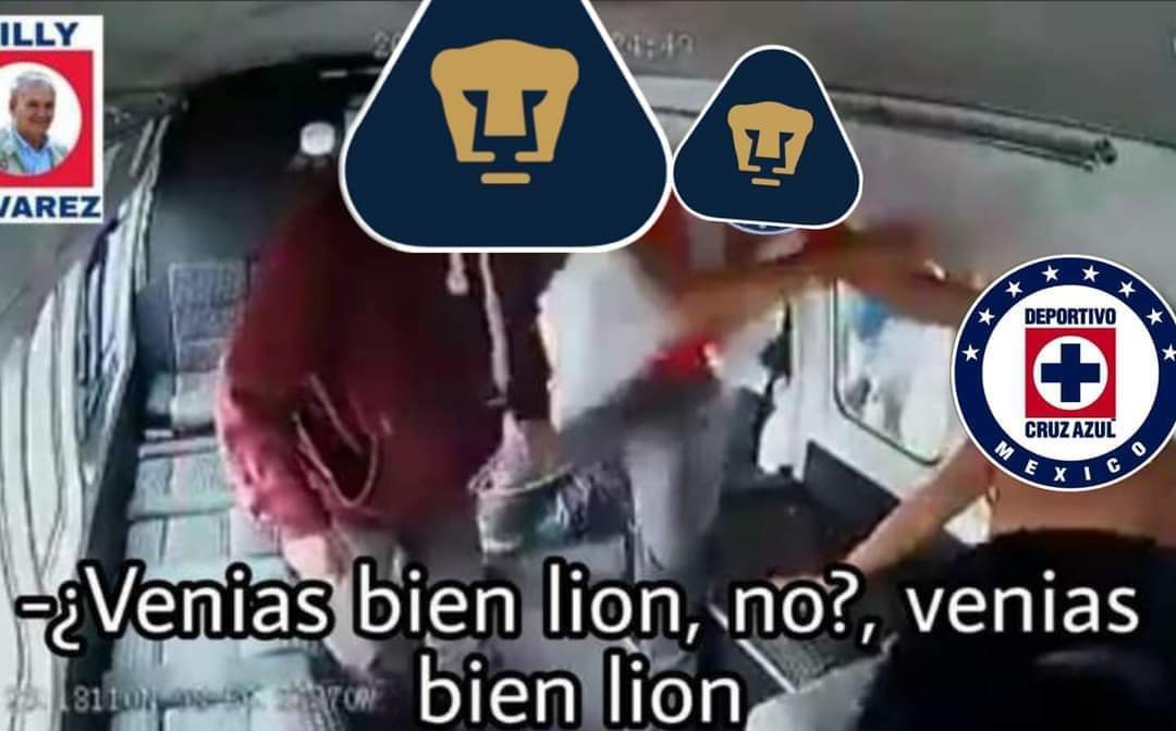 Memes partido Cruz Azul contra Pumas | 