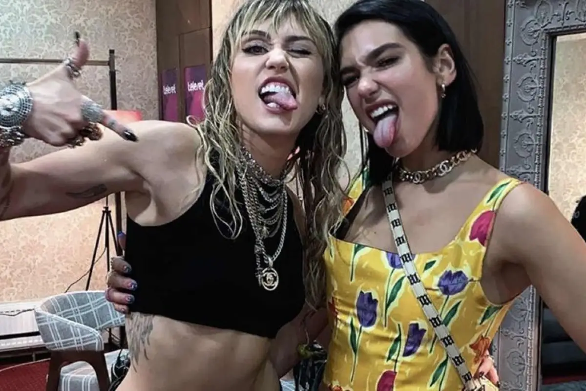 Miley Cyrus Dua Lipa