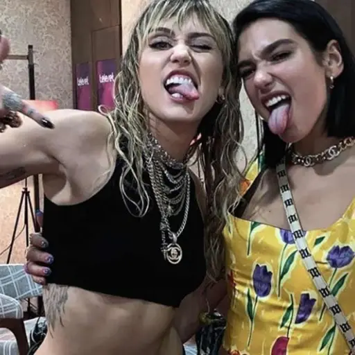 Miley Cyrus Dua Lipa