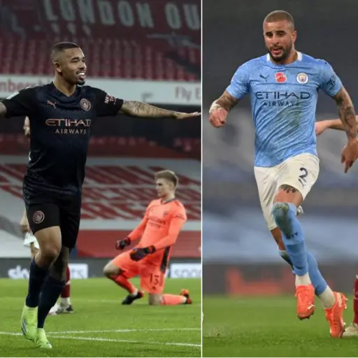 Gabriel-Jesus-Kyle-Walker-Positivos-COVID-19 ,