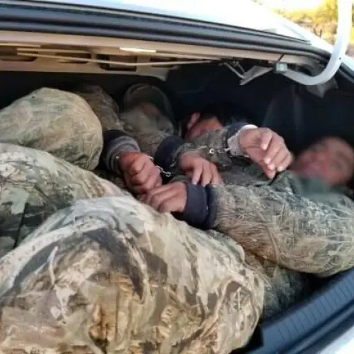 Los guatemaltecos fueron detenidos en Arizona. Cortesía