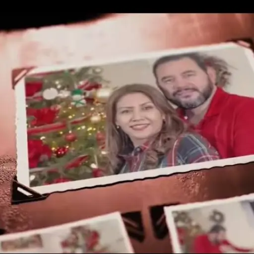 El expresidente Jimmy Morales junto a su esposa en un video. Facebook