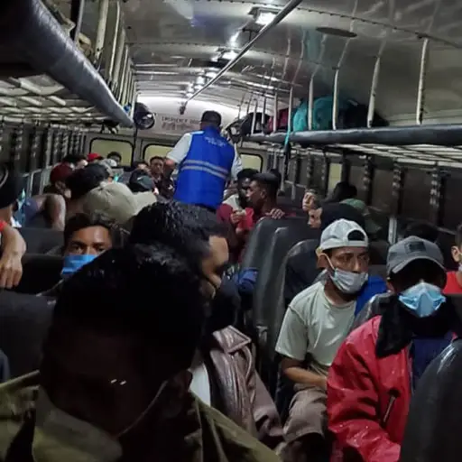 Foto: Migración de Honduras