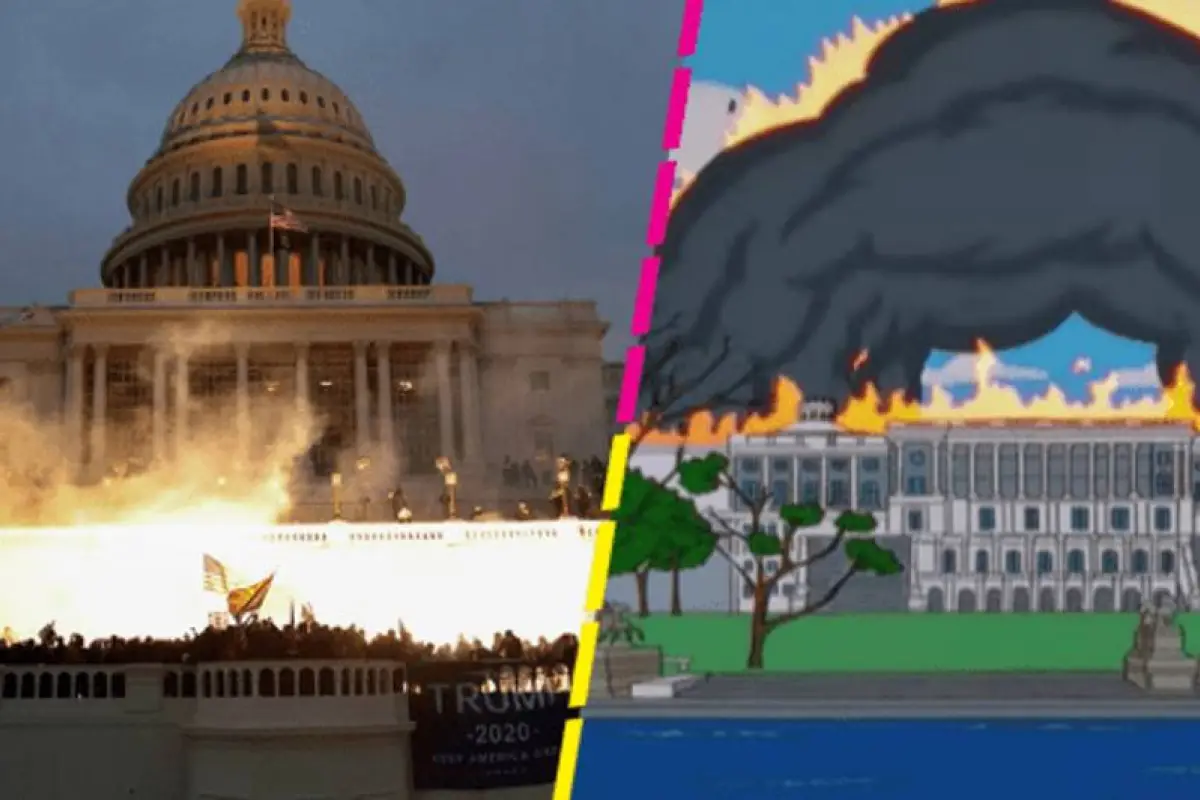 Los Simpson Capitolio de Estados Unidos