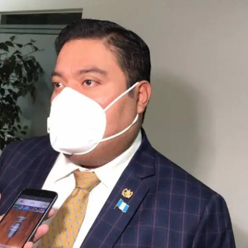 El presidente del Congreso, Allan Rodríguez, padeció de Covid-19. Cortesía