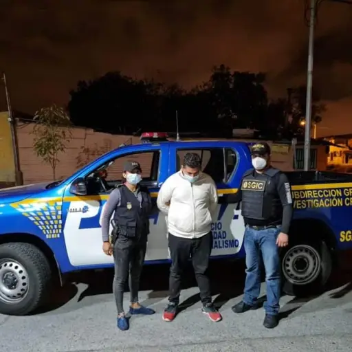 Jorge Zea Mejía es esposo de Luz María López, quien prestaba servicios en el Ministerio Público (MP). Foto: PNC