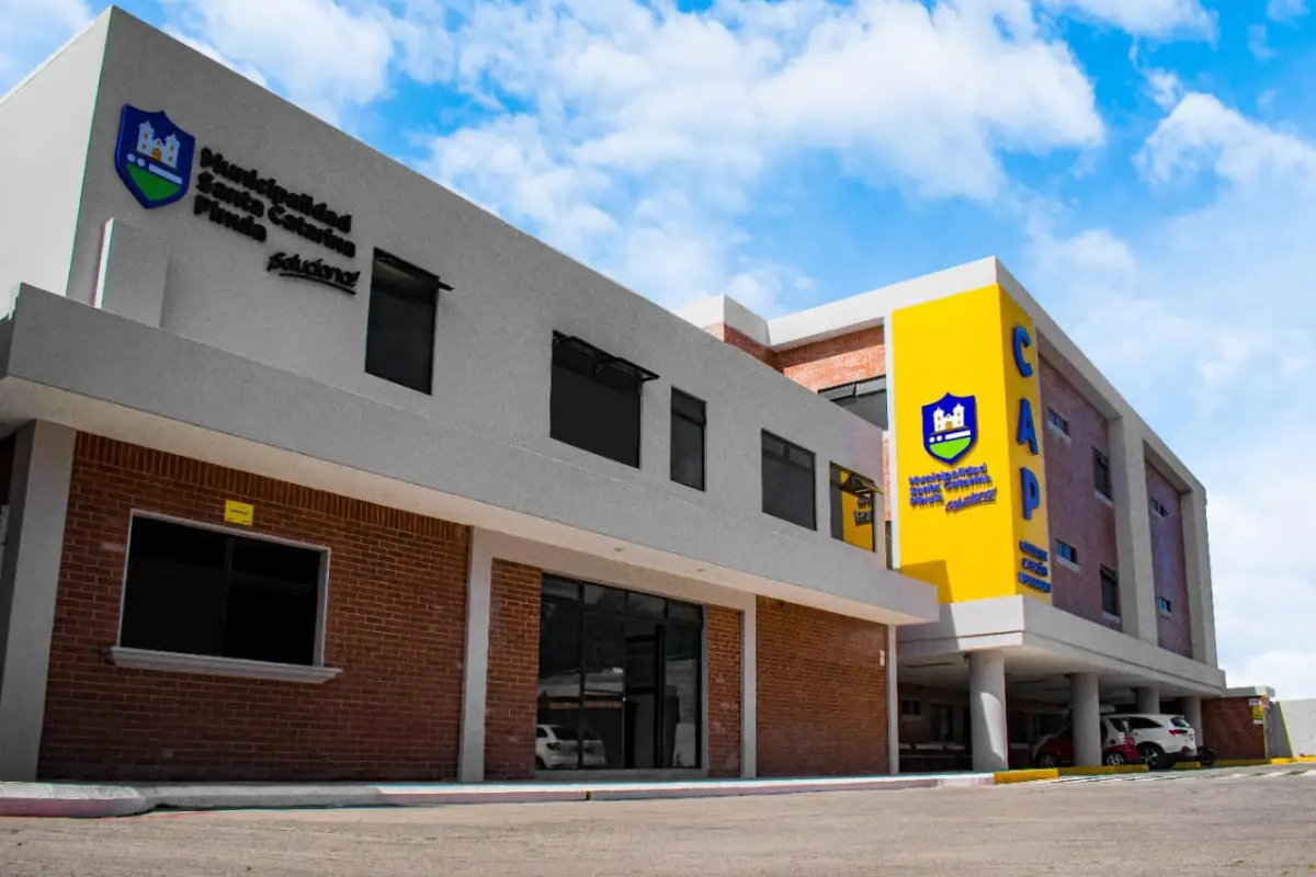 Inauguran el Centro de Atención Permanente (CAP) en Santa Catarina Pinula. Foto: Municipalidad de SCP