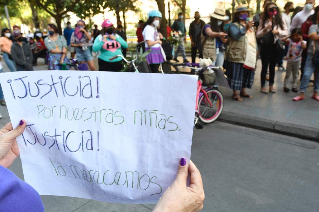 Mujeres y niñas exigen justicia en el Centro Histórico | 