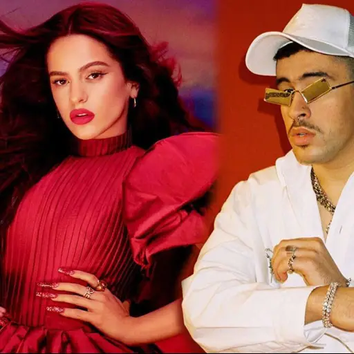 Rosalía y Bad Bunny ,