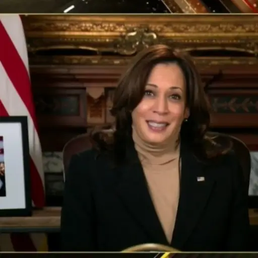 Kamala Harris, vicepresidente de Estados Unidos ,